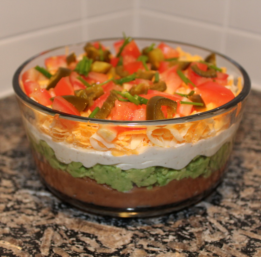 Seven Layer Dip * Cookbook Hub Cookbook Hub