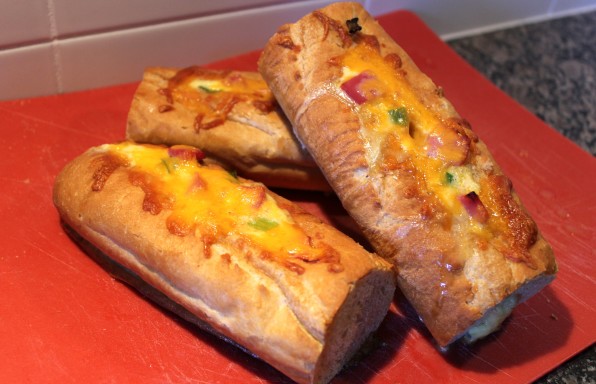 Ham and Cheese Egg Boat
