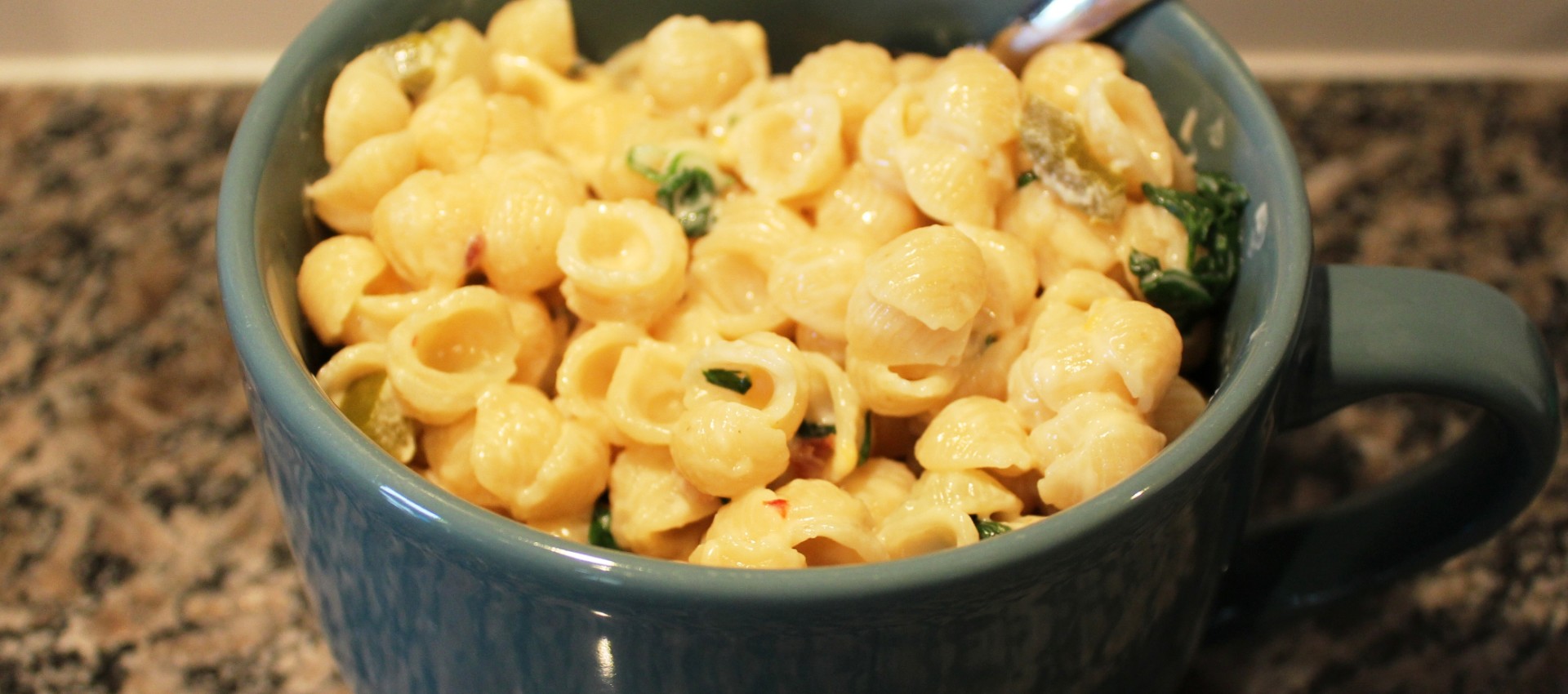 Spinach and Bacon Macaroni and Cheese