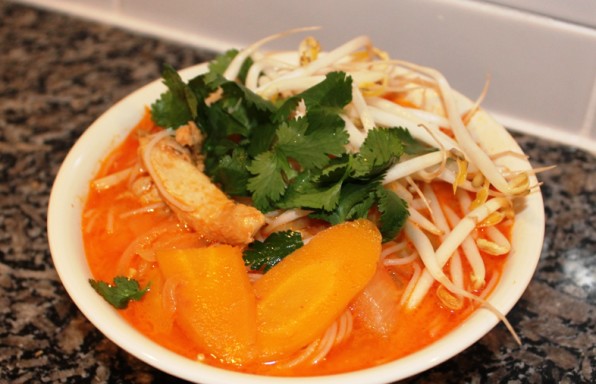 Coconut Curry Noodle Soup