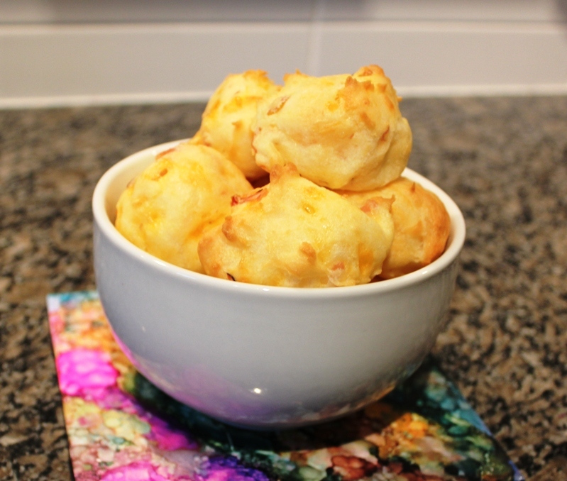Ham and Cheese Puffs