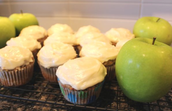 Green Apple Cupcakes