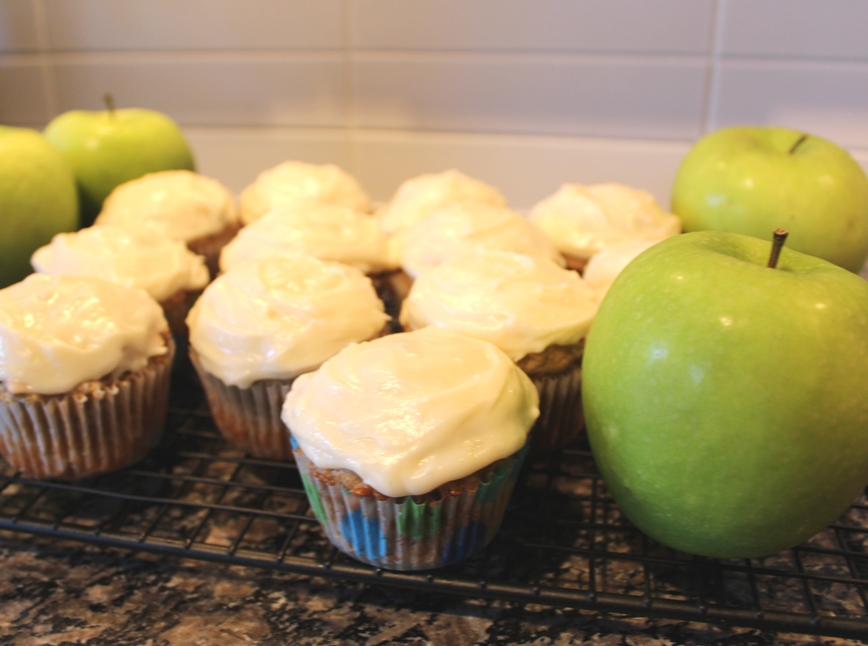 Green Apple Cupcakes